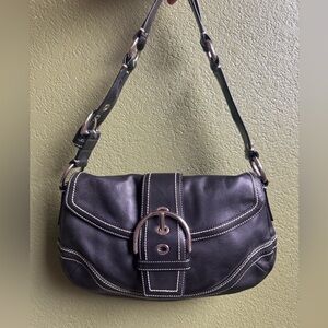 Vintage Coach Soho with Braided Strap (LARGE)